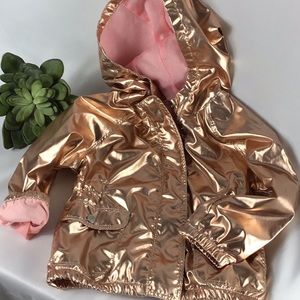 5 for $25 Cat & Jack Gold Metallic Jacket Size 18M